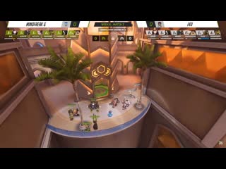 Mindfreak and i40 in overwatch contenders australia settled their rivalry in the only way possible a torb hammer 1v1 (note bo