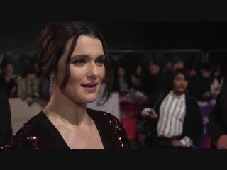 Emma stone and rachel weisz attend the favourite premiere at the london film fes