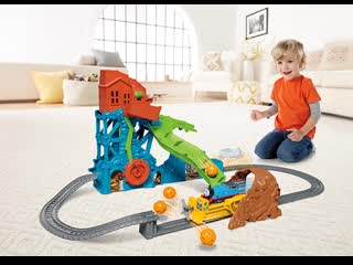 Thomas & friends моторизованные паровозики «обвал в пещере»