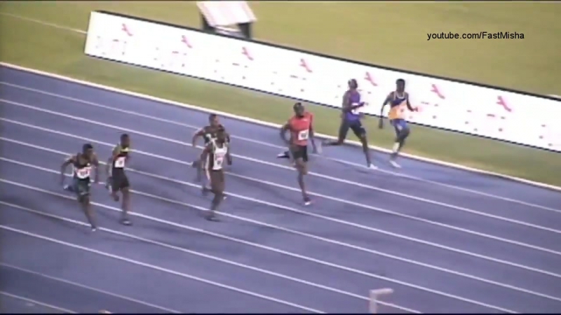 Usain bolt wins 100m heat 4 jamaican olympic trials 2016 (1)
