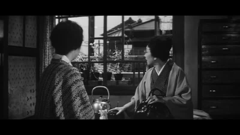 ”когда женщина поднимается по лестнице” //1960, драма// микио нарусэ
