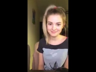 Анна корнильева в periscope "давно не виделись)☺️🌷" (трансляция от )