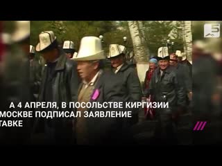 История отставок президентов киргизии