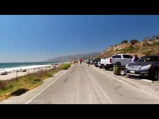 Прогулка на велосипеде по venice beach, santa monica pacific и palisades лос анджелес калифорния сша