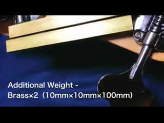 Takayoshi ohmura sound sample using different weights for his bass recording (twitter and fb make it hard to hear a difference)