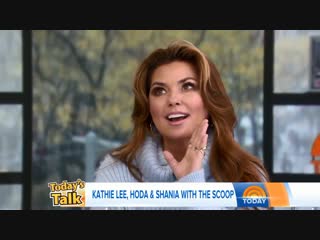 Shania twain о брэде питте в that don't impress me much (today with kathie lee and hoda 13 ноября 2018) [rus sub]