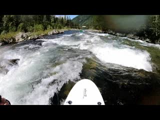 2019 kazyr all sup boarding, white water