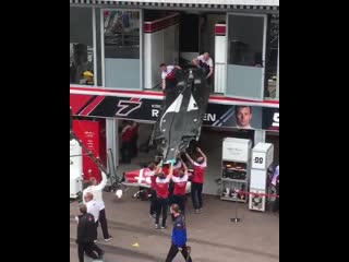 Race day in monaco nothing to see here, just taking the floor out to the freezer for the iceman he likes it cold!