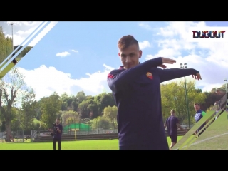 #asroma stars took the dugout touch challenge but who had the best skills? find out here