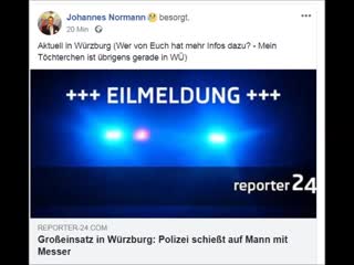 22 november 2018 11 50 grosseinsatz in würzburg polizei schiesst auf mann mit messer