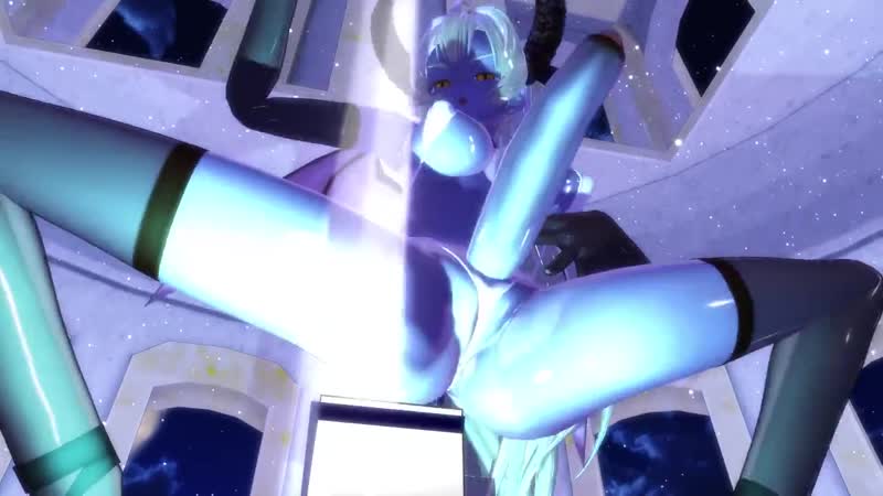 [3d mmd futanari] futanari demon pole dance hq
