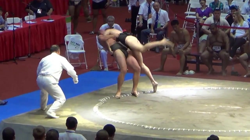 Сумо чемпионат мира по сумо 2014 ( ukr vs pol)