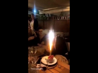 Stella maxwell, kristen stewart, iblame jordan and elsa hosk for stellas bday party!