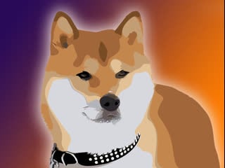 Shiba inu #111 (anton vibe art) original image collections in nft