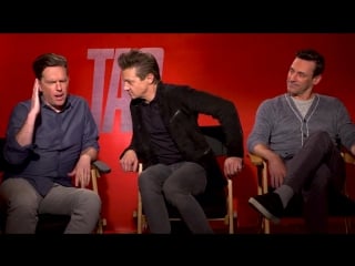 Tag stars jeremy renner, ed helms, jon hamm interview