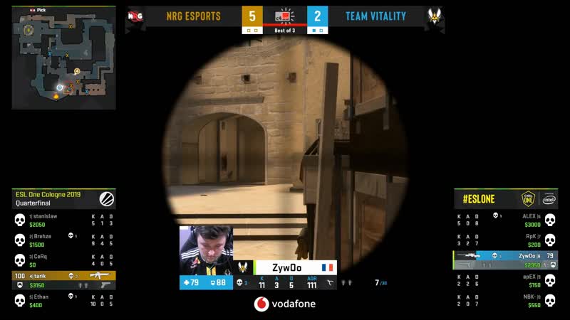 Zywoo insane 1vs3