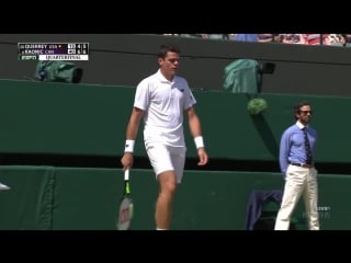 Milos raonic vs sam querrey (2016 wimbledon quarterfinal) mkv