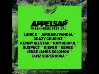 Jarreau vandal boiler room applesap 2017