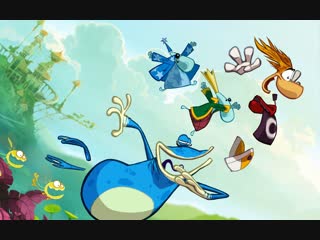 Rayman origins/фрай снова течет с трилотой и немцем