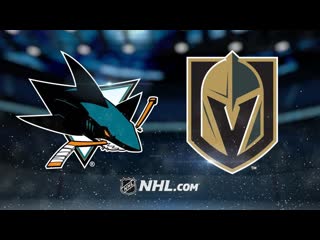 Nhl 2018 19 / sc / wc / round 1 / game 4 / san jose sharks vegas golden knights / nbcs ca