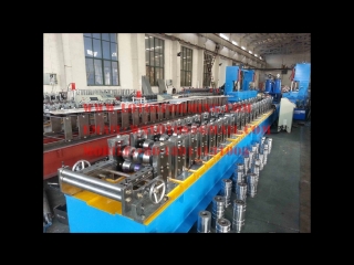 Octagonal tube forming machine