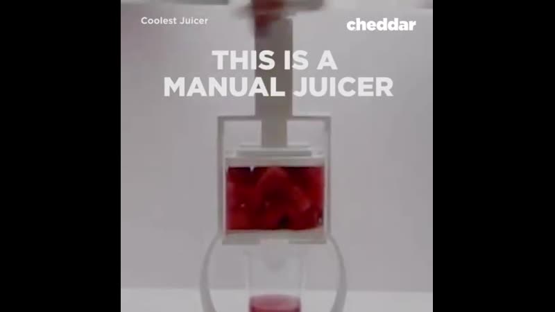What would you put in this hand operated juicer? 🤔