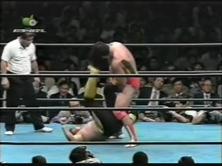 Kenta kobashi [c] vs toshiaki kawada