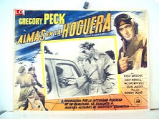 Almas en la hoguera (henry king,1949 gregory peck, millard mitchell)