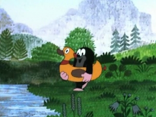 55 1998 крот и уточка (krtek a kacenka)