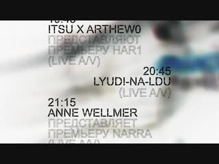 Synthposium live jan jelinek, anne wellmer (de) –– time table