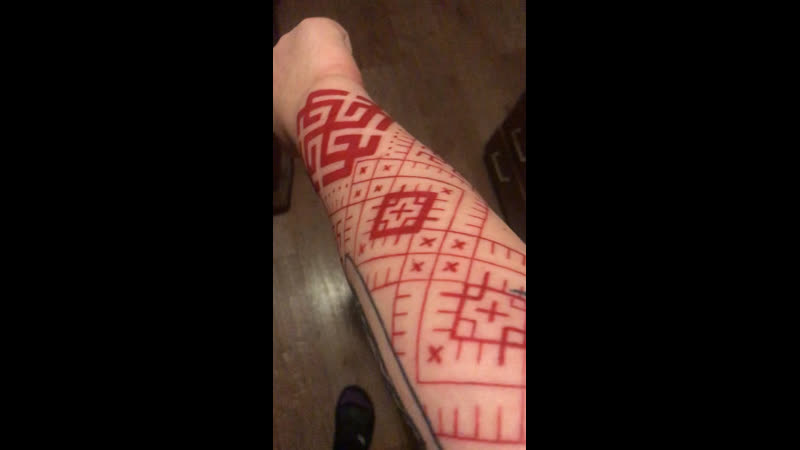 Полурукав славянская тематика