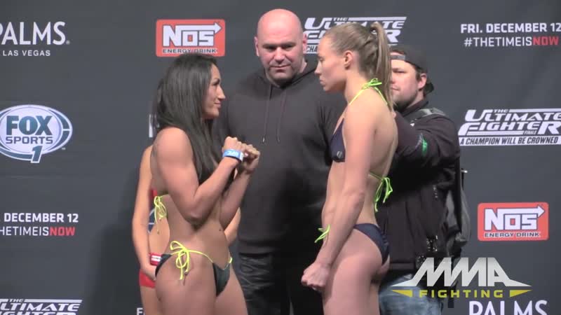 Tuf 20 finale weigh ins carla esparza vs rose namajunas