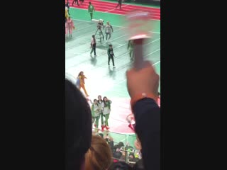 Fancam 190107 2019 mbc idol star athletics championships pre recording redvelvet 레드벨벳 deber wendylove