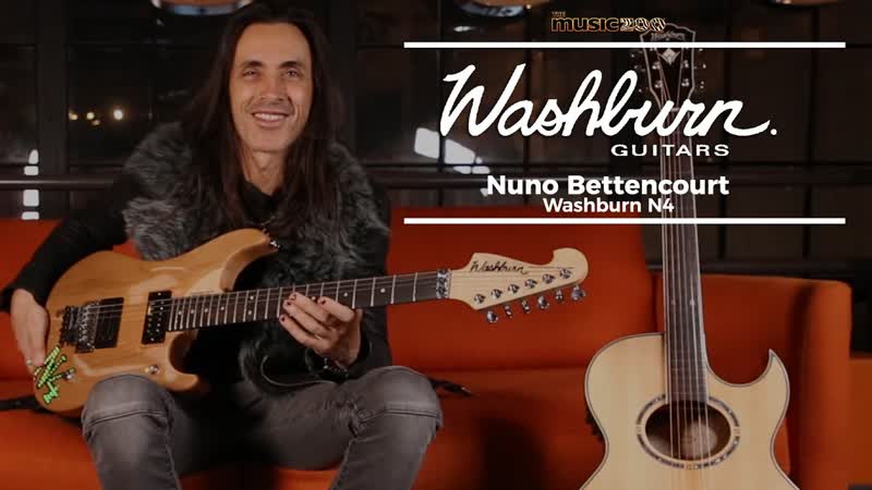 Nuno bettencourt on the washburn n4 at the music porn