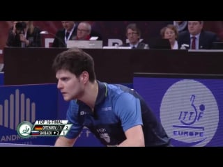 2017 ittf europe top 16 antibes, fra мужчины финал ovtcharov dimitrij ger shibaev alexander rus