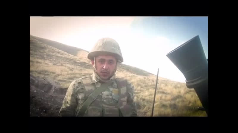 Минобороны азербайджана публикует официальные кадры боевого применения самоходных 120 мм миномётов cardom израильского производ