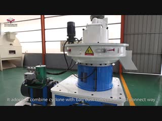 Wood pellet machine