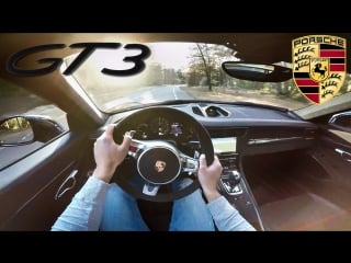 Porsche 911 gt3 991 pov test drive by autotopnl