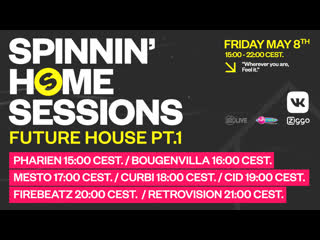 Spinnin’ home sessions | future house pt 1 edition | вечеринки #лучшедома