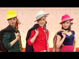 Let's♪dancing#21 amour, it's something like 「kisaragi ren, amahana ema, mito kurara」