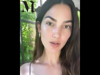 Subpost 2 message from lily aldridge @lilyaldridge for our oneworld campaign ( 937 x 750 ) mp4