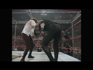 Wwe king of the ring 1998 hell in a cell mankind vs the undertaker