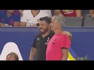 Gattuso and mourinho