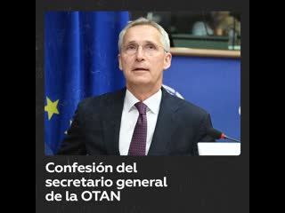 Jens stoltenberg admite que la otan rechazó un acuerdo con rusia previo al conflicto