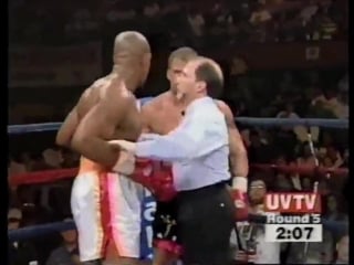 Tommy morrison vs donovan ruddock highlights (great slugfest knockout)