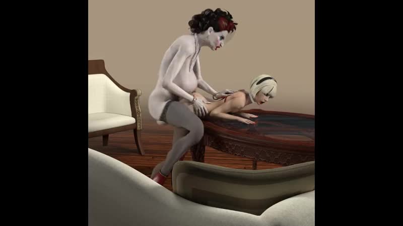 3d futanari trap creatures orcs glamour bitches witches gif compilation