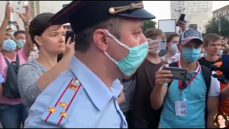 Начальник полиции хабаровска предупредил граждан, о том, что всё будет фиксироваться, документироваться, и нарушители будут подл
