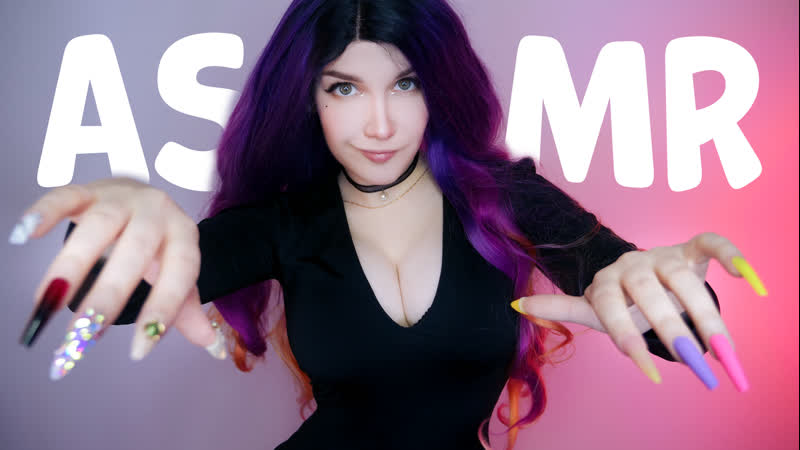 Асмр мурашки 🤤[ ногти и таппинг ] 💅 asmr