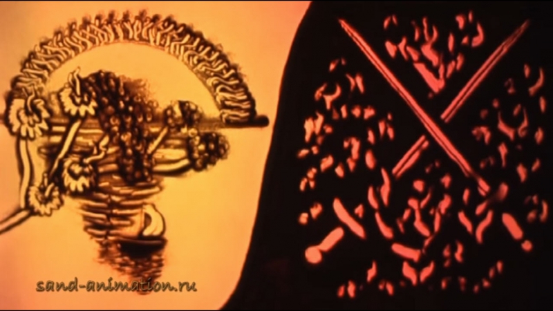 Studio porn video – Песочная анимация "2 половинки" 💔 sand animation studio ⌛