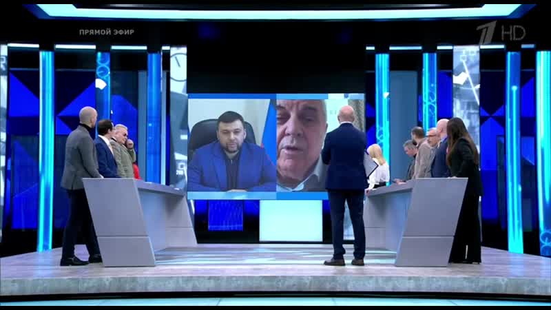 Диалог пушилина и кравчука на "первом канале"